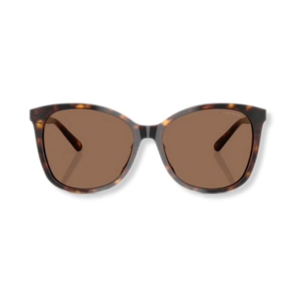 COACH HC8271U L1101 Dark Tortoise Sunglasses - Picture 1 of 10